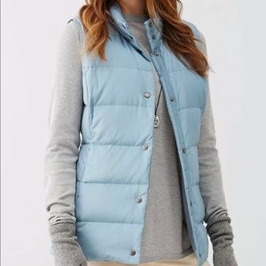 J Jill Women’s Down Vest Light Blue Size XL
